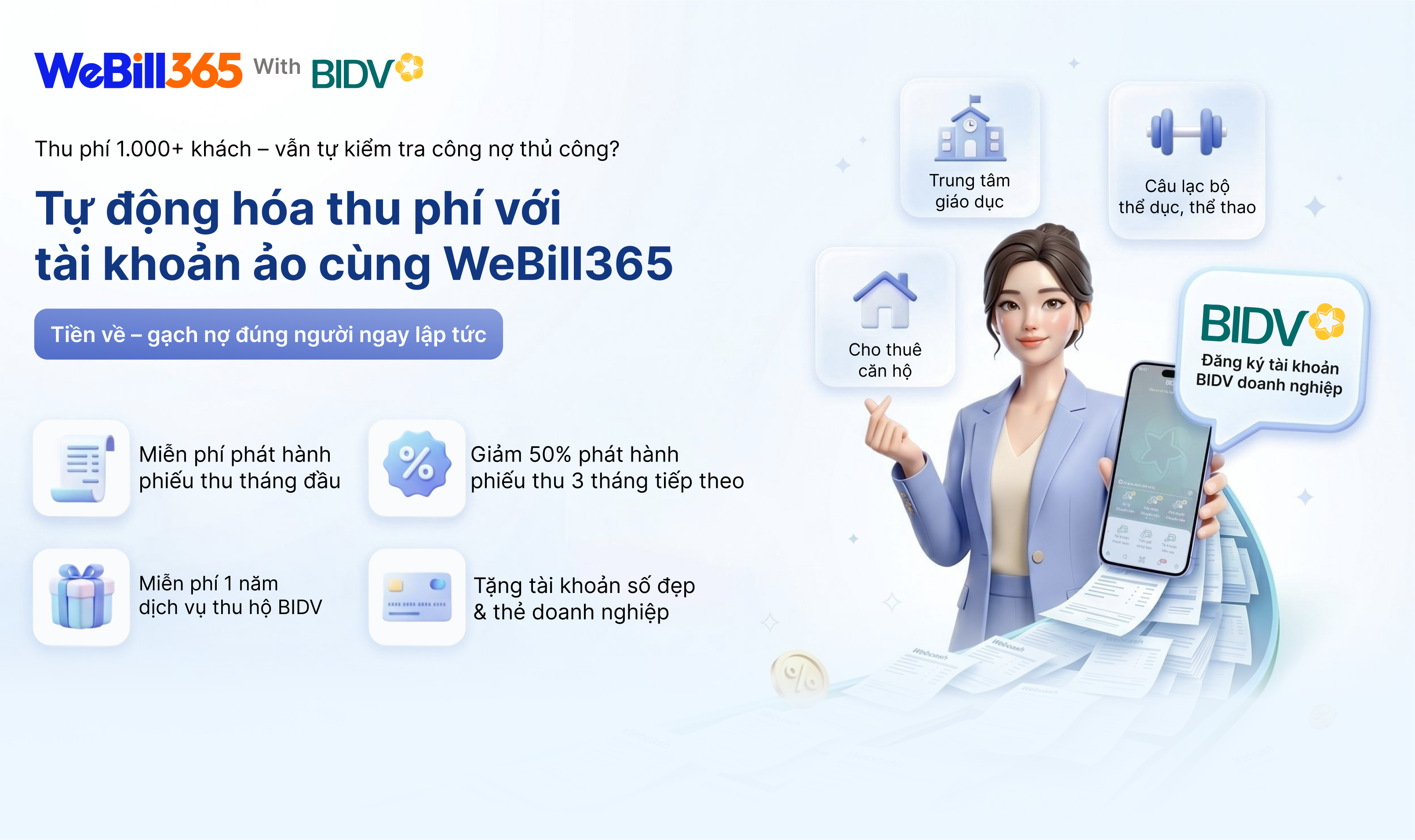 WeBill365 with BIDV